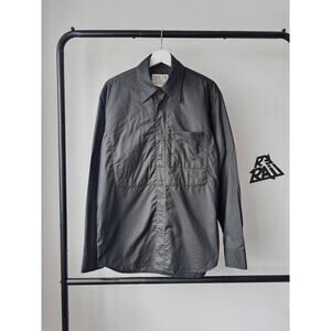W&LT Walter Van Beirendonck Black Nylon Overshirt Jacket